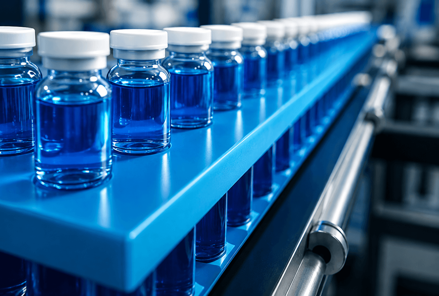 Abfüllanlage in der pharmazeutischen Produktion